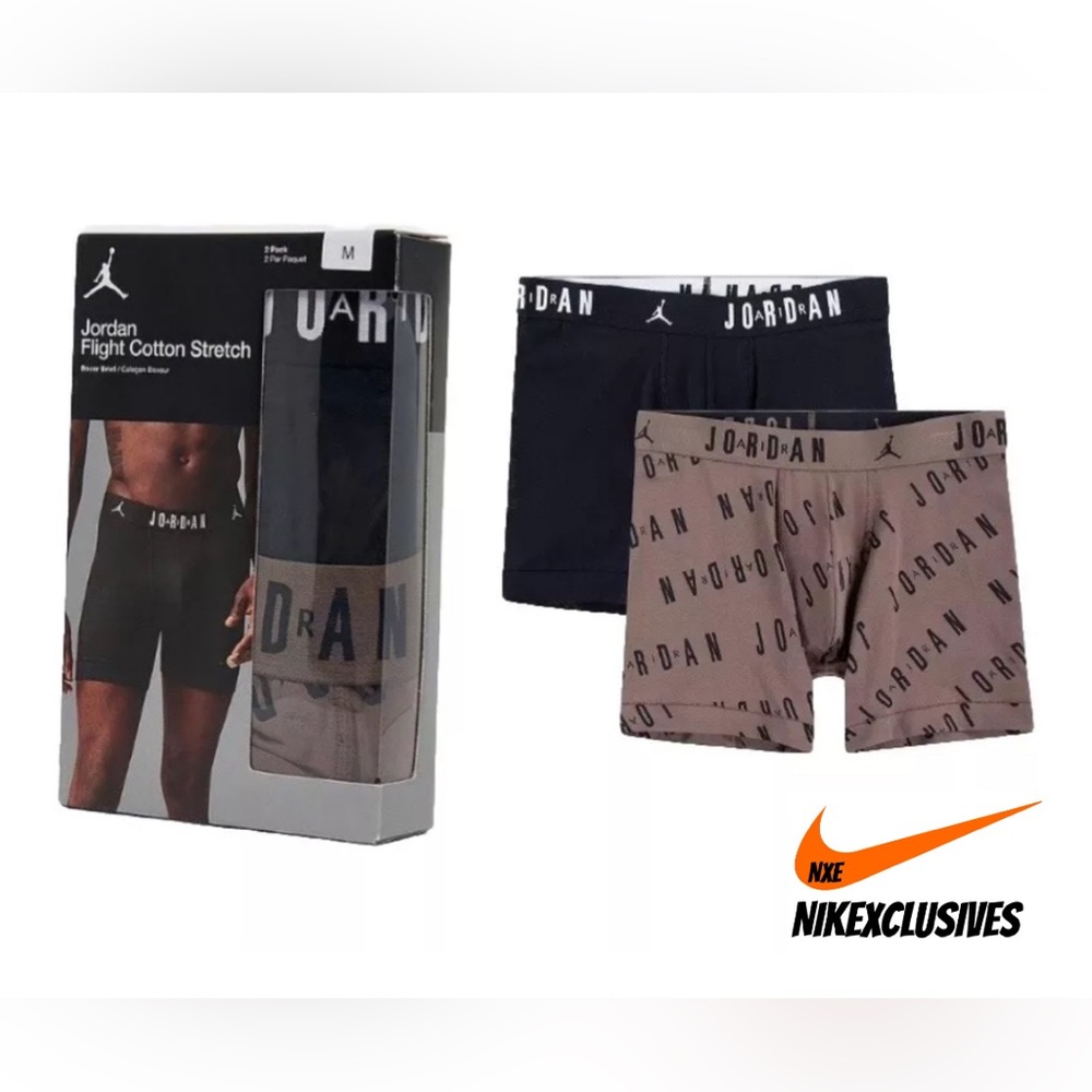 Jordan boxer briefs Nike Air Jordan Flight Cotton Stretch Boxer Brief